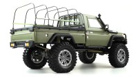 22461 AMXRock RCX10PS Scale Crawler Pick-Up 1op10, RTR militair groen www.twr-trading.nl 05